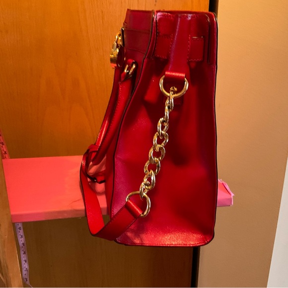 Michael Kors Hamilton large tote Red - Picture 4 of 8